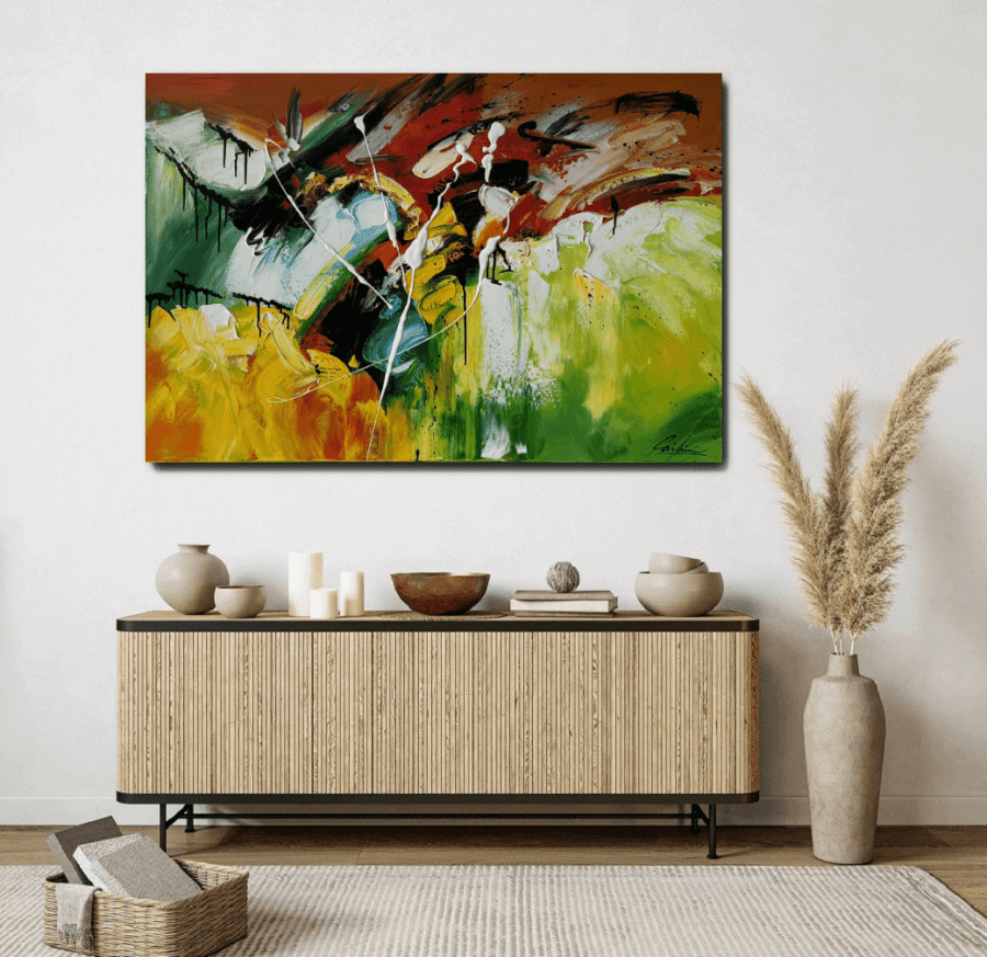 Bilder Gemälde Leinwände Ölgemälde Kunst Abstak