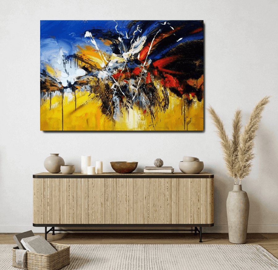 Bilder Gemälde Leinwände Ölgemälde Kunst Abstak