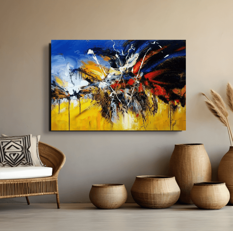 Bilder Gemälde Leinwände Ölgemälde Kunst Abstak
