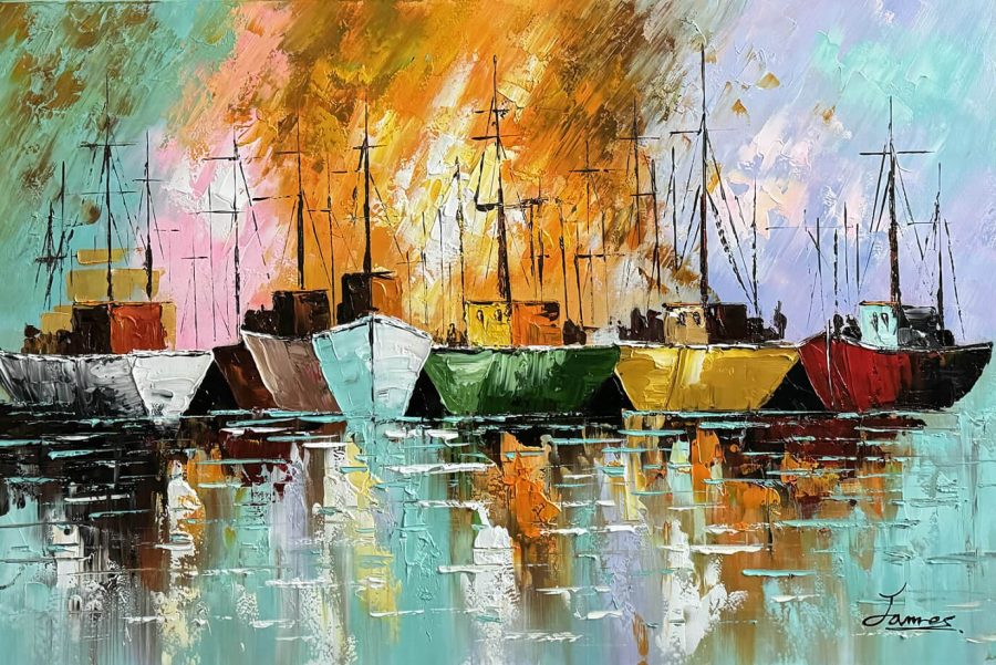 Gemälde | Bilder | Handgemalt | Groß | Abstrakt