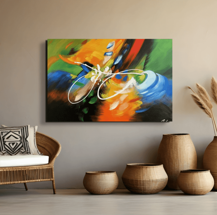 Bilder Gemälde Leinwände Ölgemälde Kunst Abstak