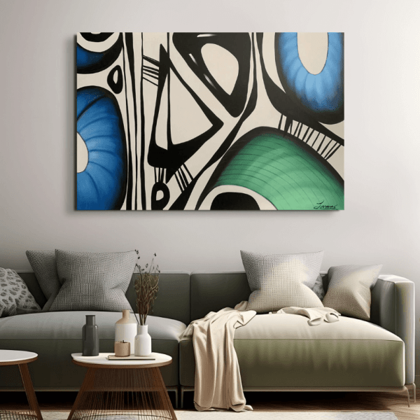 Bilder Gemälde Leinwände Ölgemälde Kunst Abstak