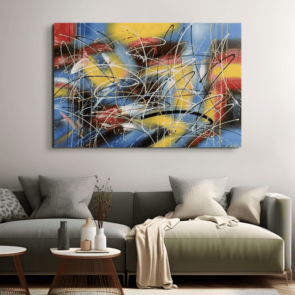 Bilder Gemälde Leinwände Ölgemälde Kunst Abstak