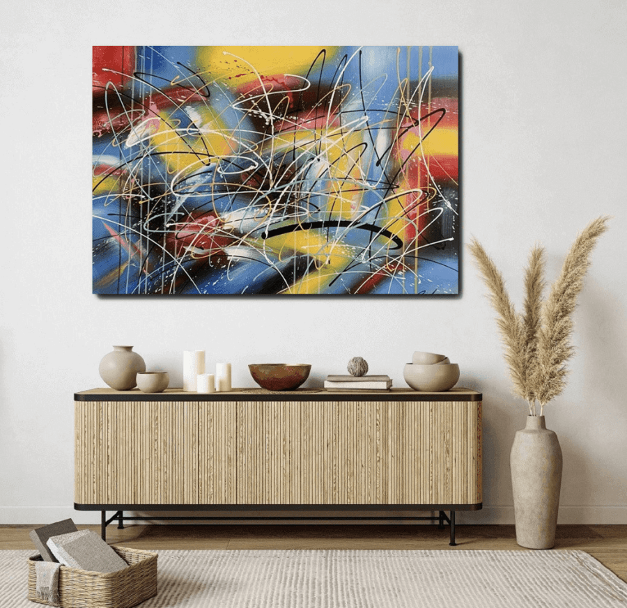 Bilder Gemälde Leinwände Ölgemälde Kunst Abstak