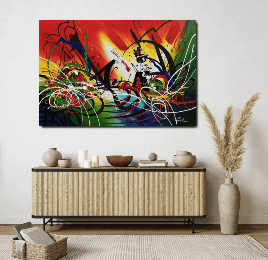 Bilder Gemälde Leinwände Ölgemälde Kunst Abstak