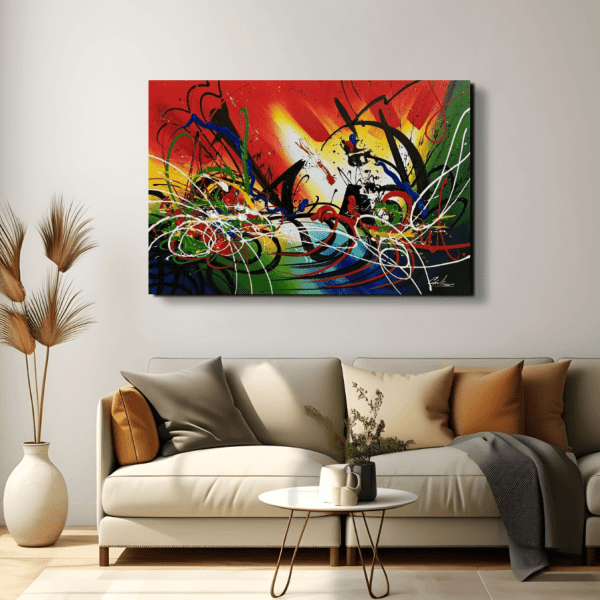 Bilder Gemälde Leinwände Ölgemälde Kunst Abstak