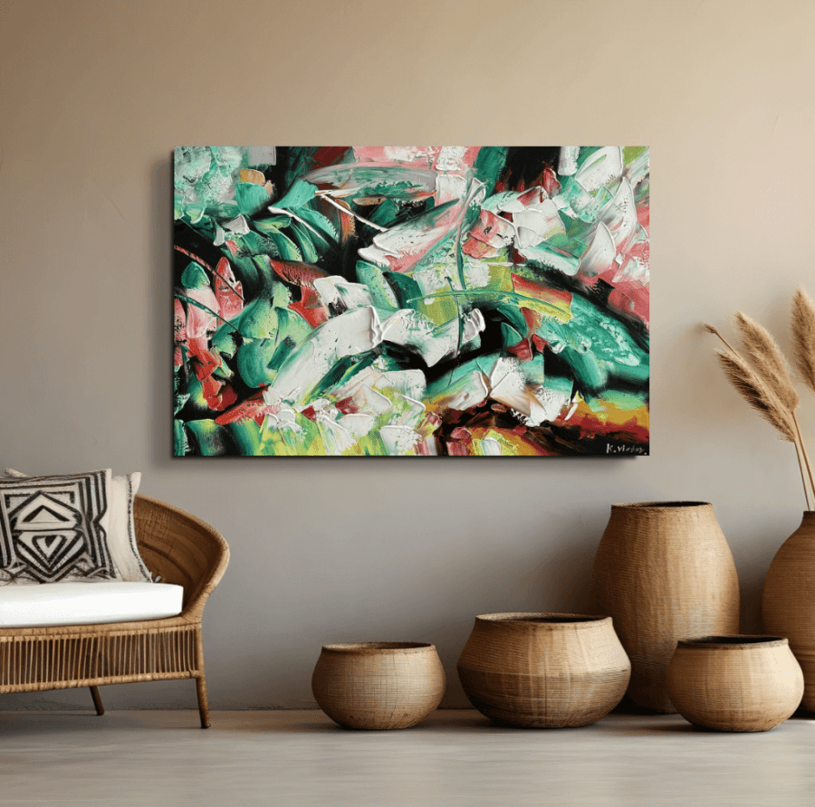 Bilder Gemälde Leinwände Ölgemälde Kunst Abstak