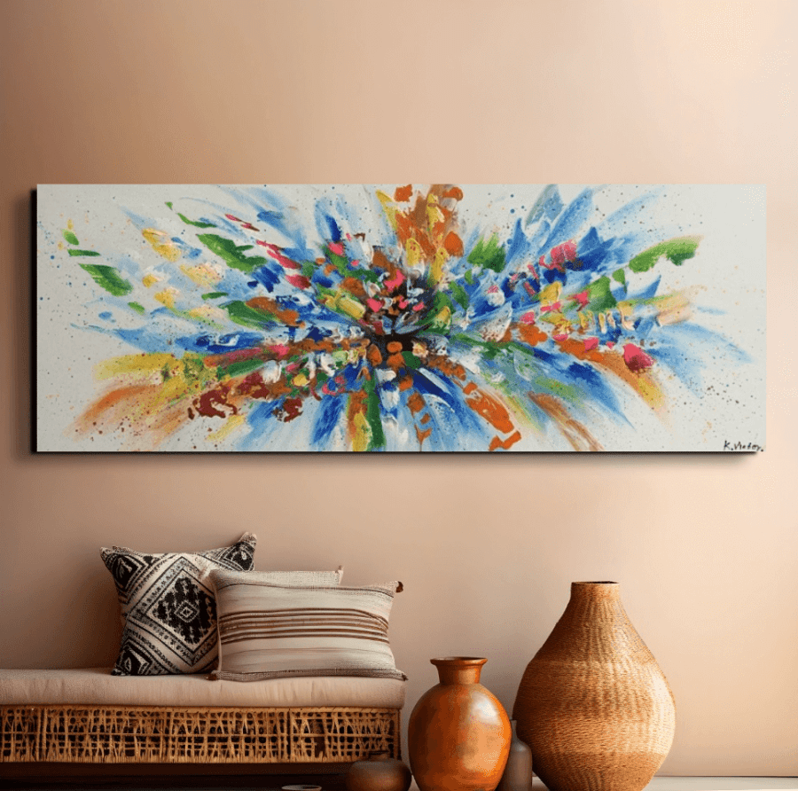 Bilder Gemälde Leinwände Ölgemälde Kunst Abstak (1)