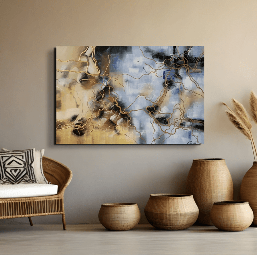 Bilder Gemälde Leinwände Ölgemälde Kunst Abstak
