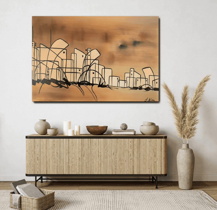 Bilder Gemälde Leinwände Ölgemälde Kunst Abstak