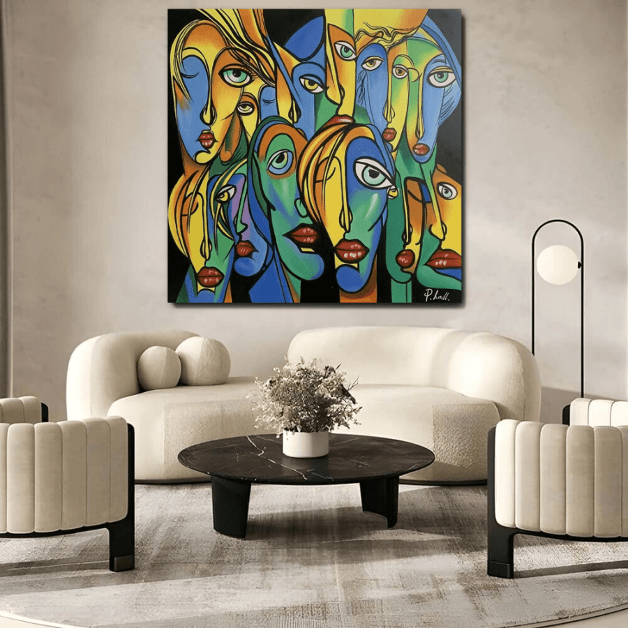 Bilder Gemälde Leinwände Ölgemälde Kunst Abstak (1)