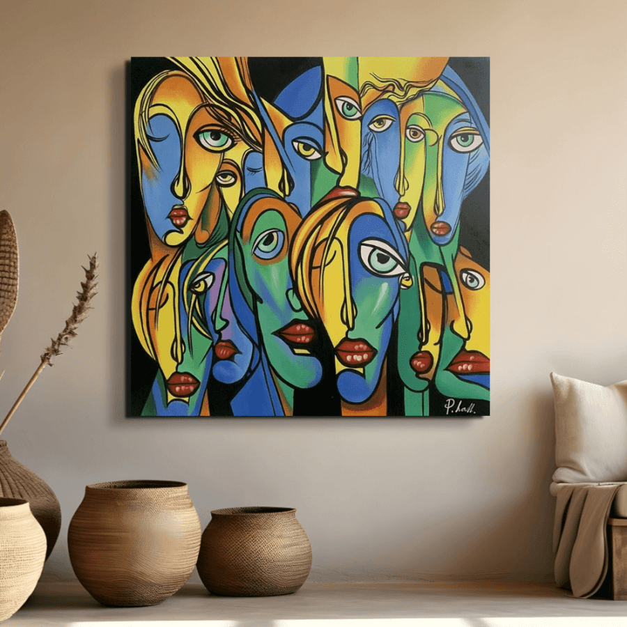 Bilder Gemälde Leinwände Ölgemälde Kunst Abstak (1)