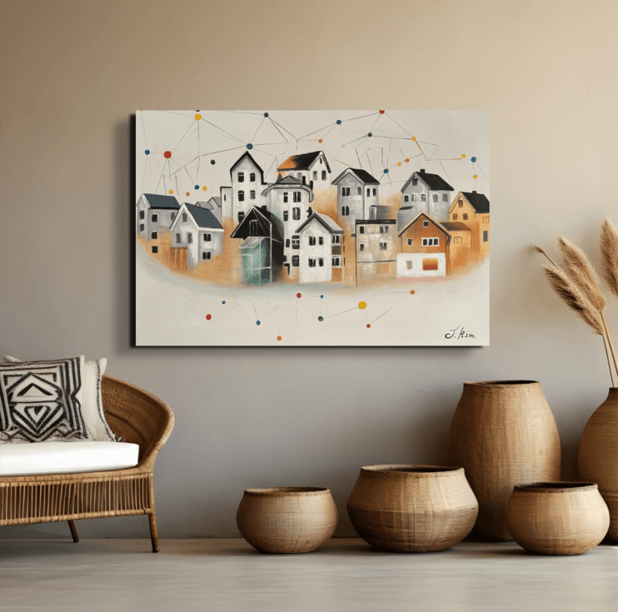Bilder Gemälde Leinwände Ölgemälde Kunst Abstak