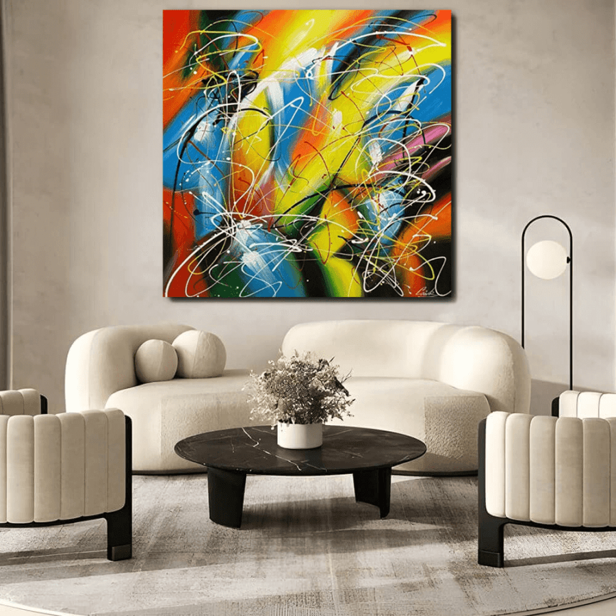 Bilder Gemälde Leinwände Ölgemälde Kunst Abstak