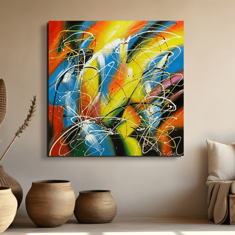 Bilder Gemälde Leinwände Ölgemälde Kunst Abstak