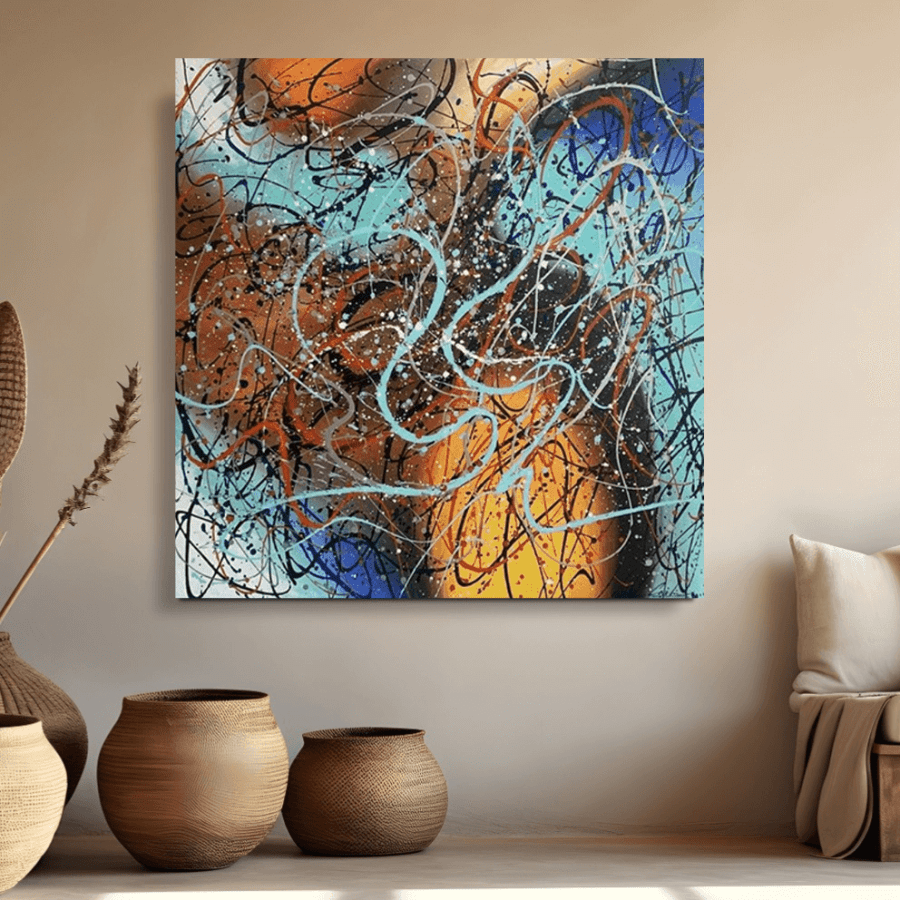 Bilder Gemälde Leinwände Ölgemälde Kunst Abstak