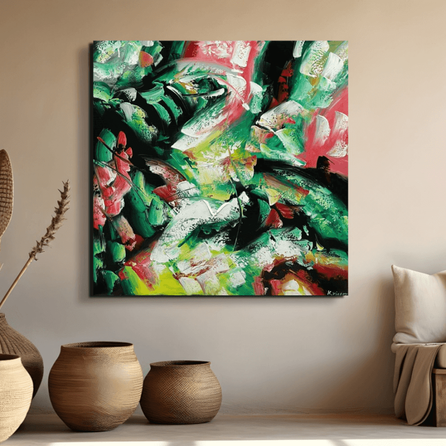 Bilder Gemälde Leinwände Ölgemälde Kunst Abstak (1)