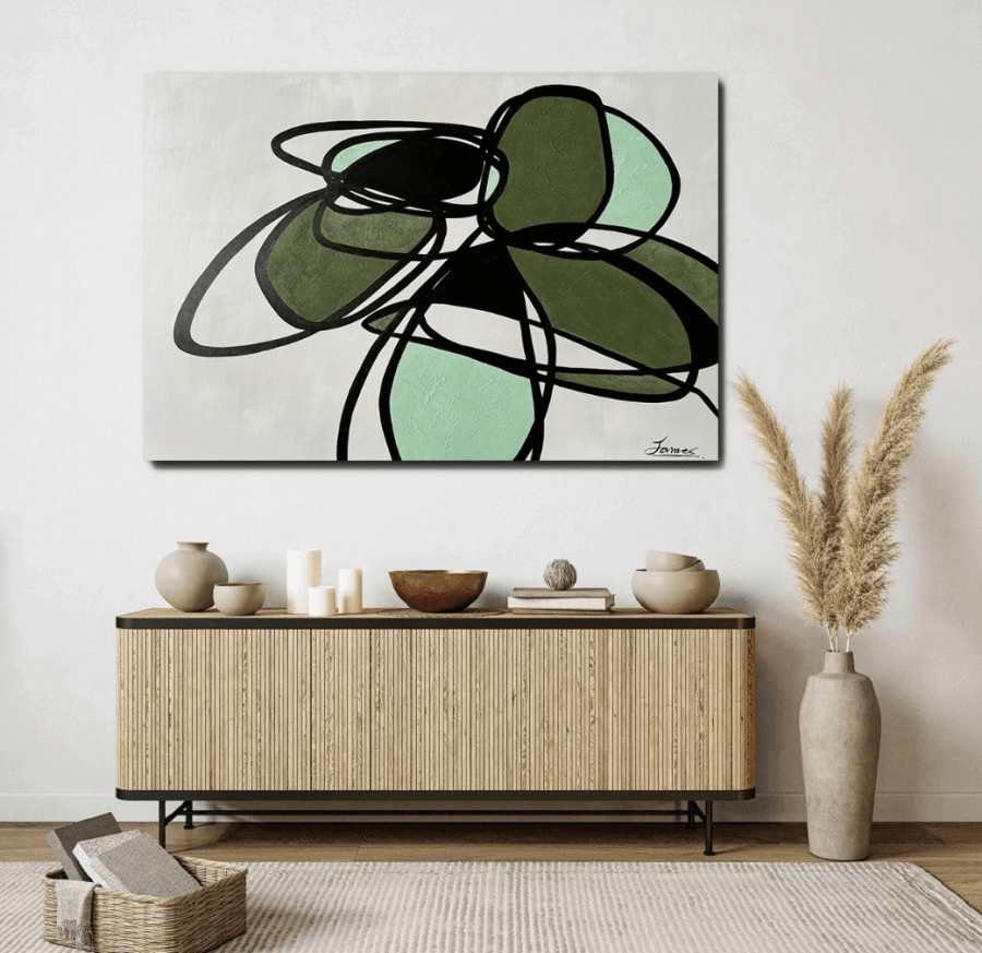 Bilder Gemälde Leinwände Ölgemälde Kunst Abstak