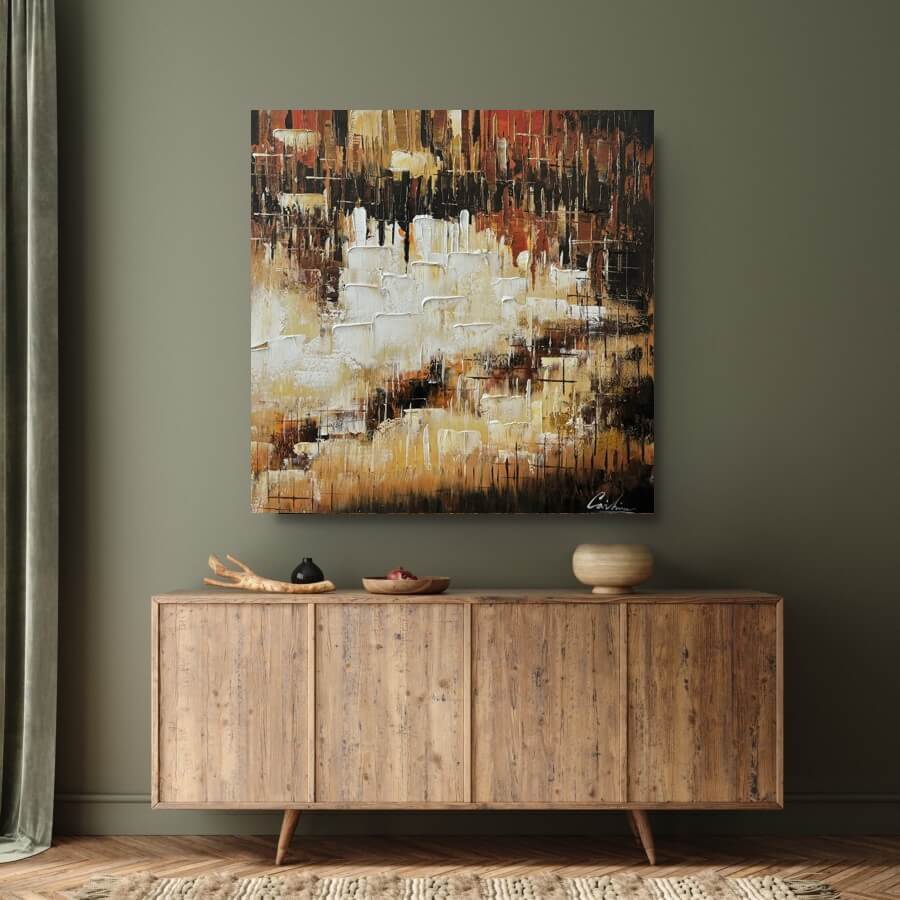 gemälde 90x90 cm (7) Gemälde | Bilder | Handgemalt | Groß | Abstrakt