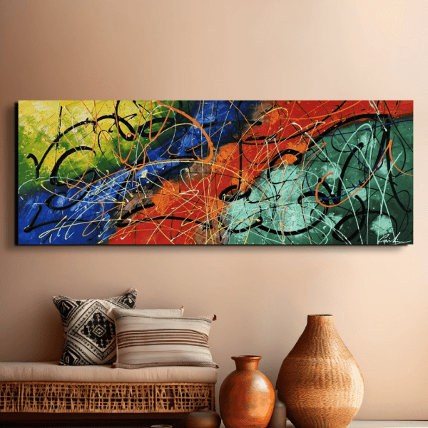 Bilder Gemälde Leinwände Ölgemälde Kunst Abstak (1)