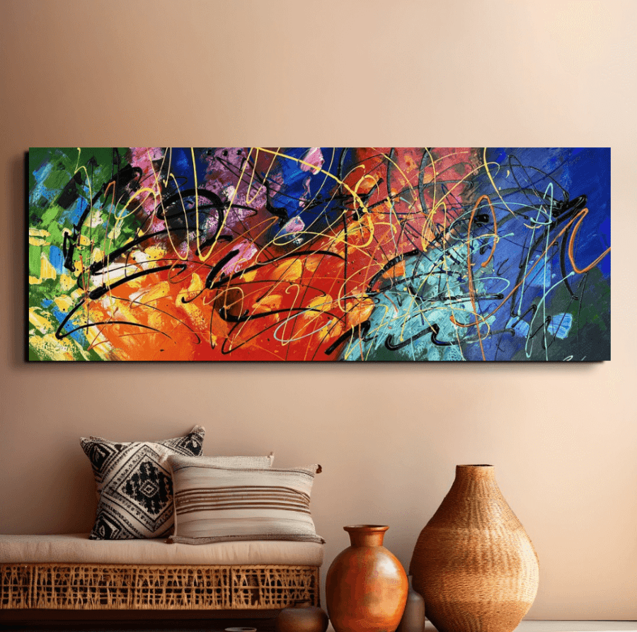 Bilder Gemälde Leinwände Ölgemälde Kunst Abstak