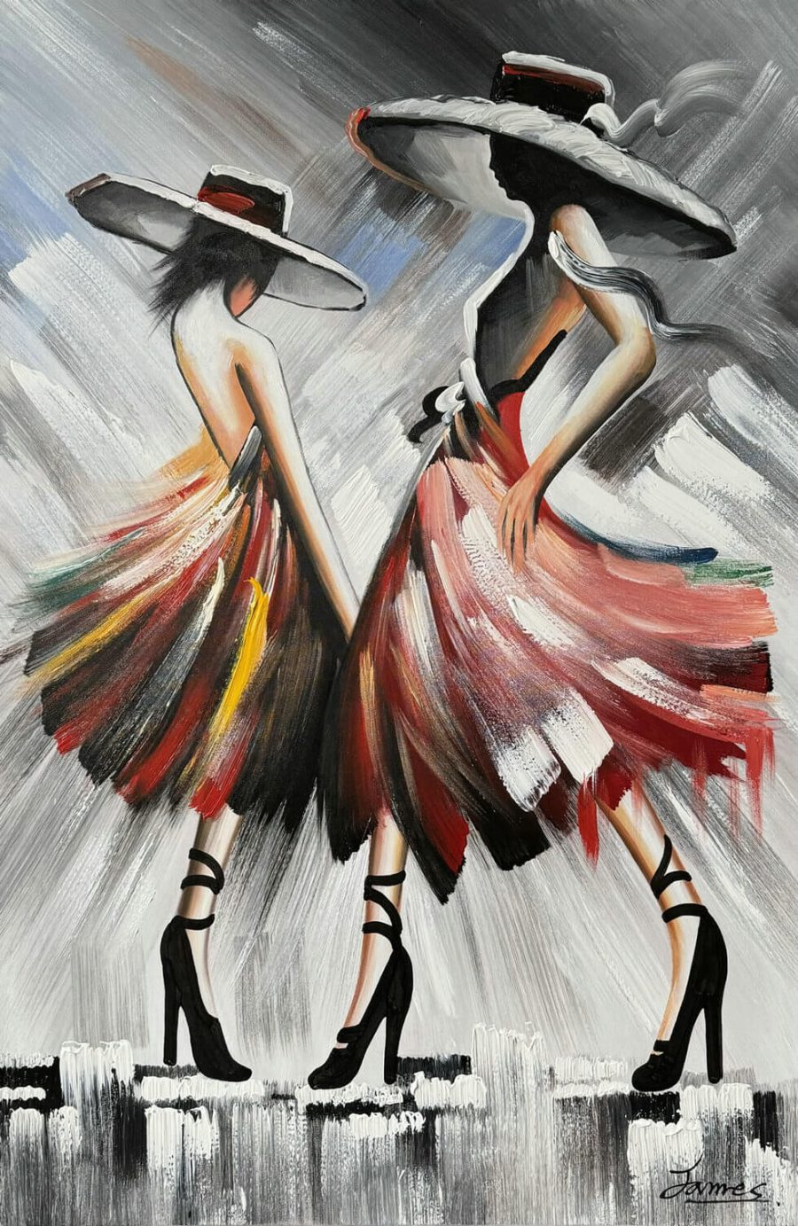 Gemälde | Bilder | Handgemalt | Groß | Abstrakt