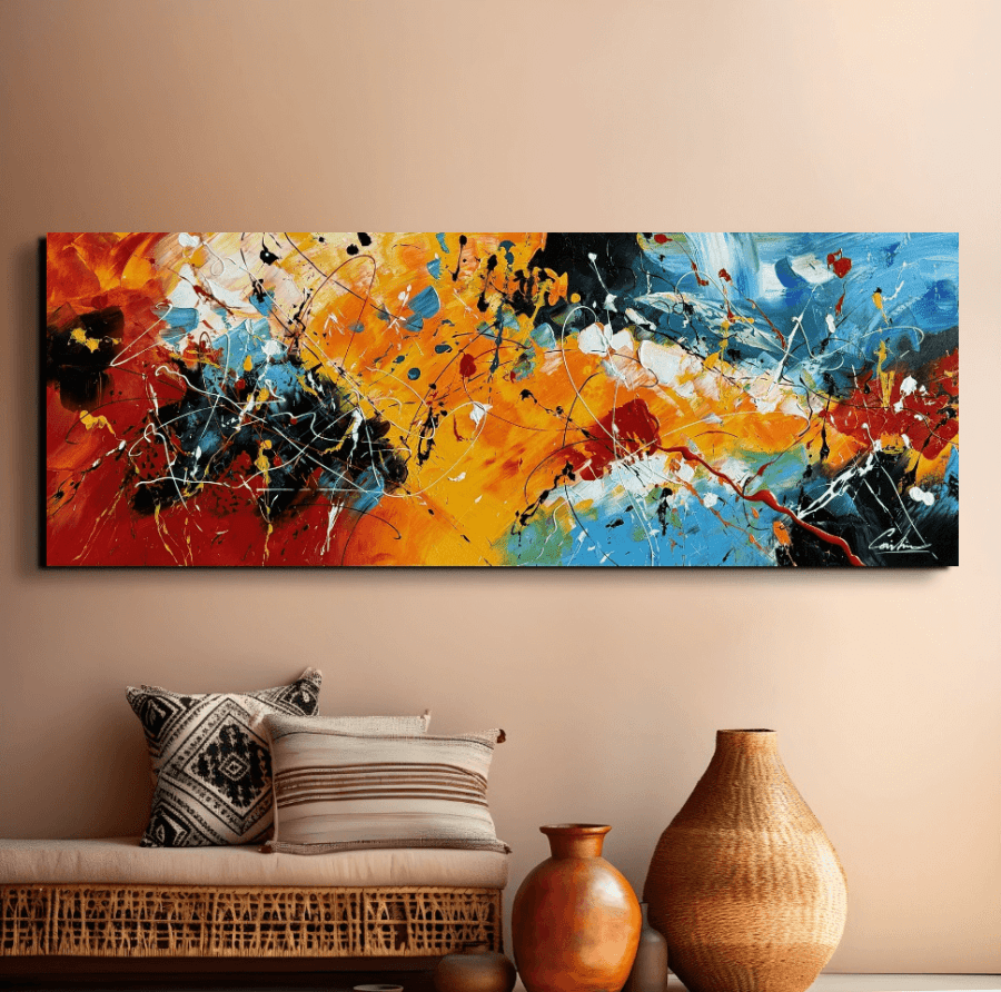 Bilder Gemälde Leinwände Ölgemälde Kunst Abstak (1)