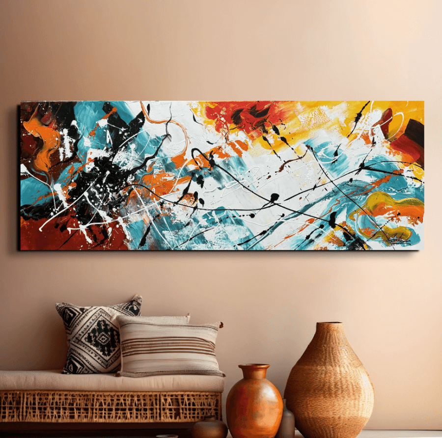 Bilder Gemälde Leinwände Ölgemälde Kunst Abstak (1)